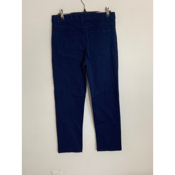 Lands' End Navy Chino‎ Pants size 14 - Picture 3 of 4